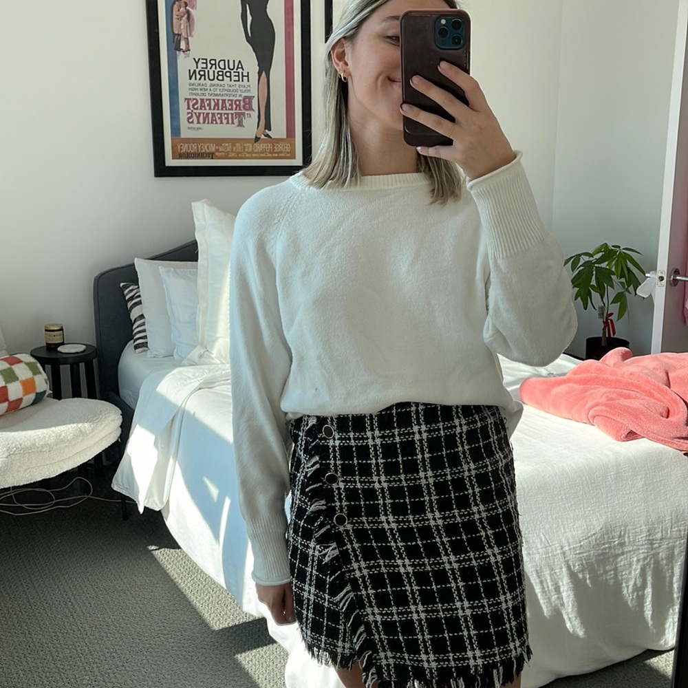 Philosophy - Soft White Sweater